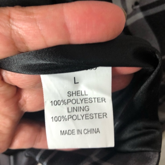 Mod Modele Plaid Jacket Size L - Picture 12 of 12